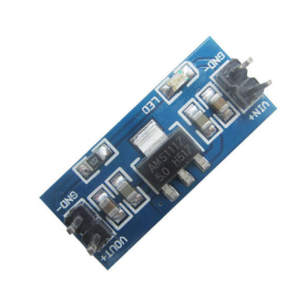 

10х Понижающий преобразователь напряжения DC-DC AMS1117 6-12В на 5В Arduino