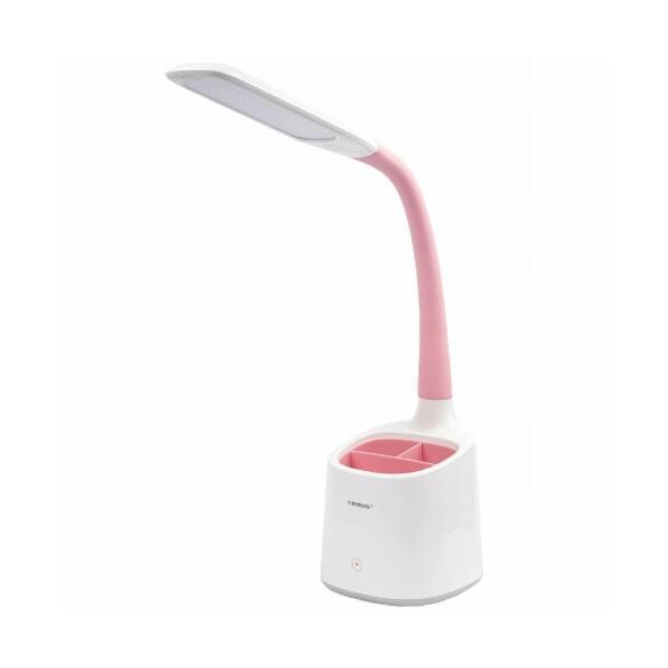 

Лампа настольная Tiross TS-1809 white/pink