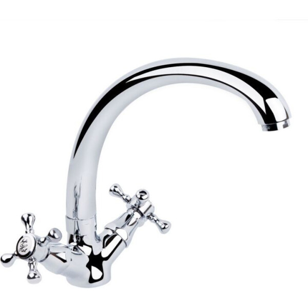 

Врезной вентильный смеситель для кухни для мойки Q-tap Mayfair CRM 273F CERAMIC Хром
