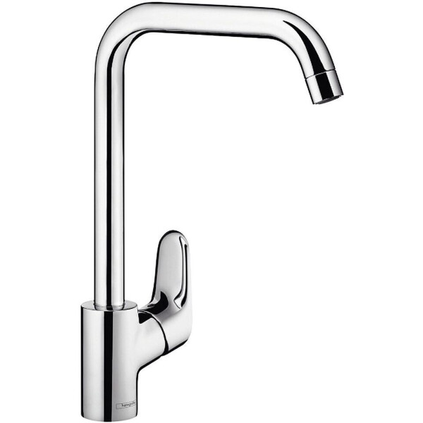 

Врезной однорычажный смеситель для кухни для мойки Hansgrohe Ecos L 14816000 Хром
