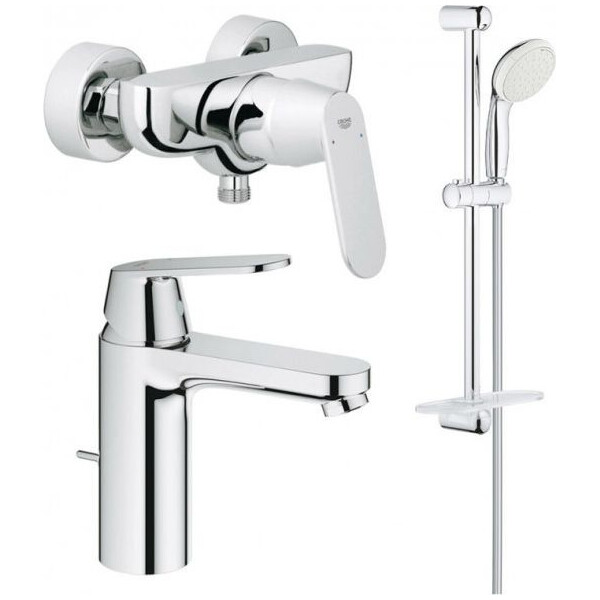

Набор смесителей для ванной комнаты 3 в 1 Grohe EX Eurosmart Cosmopolitan 126114M (23325000+32837+27926001)