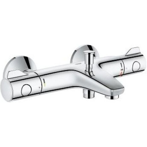 

Настенный вентильный смеситель термостат для ванны Grohe Grohtherm 800 34567000 Хром