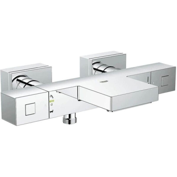 

Настенный вентильный смеситель термостат для ванны Grohe Grohtherm Cube 34497000 Хром