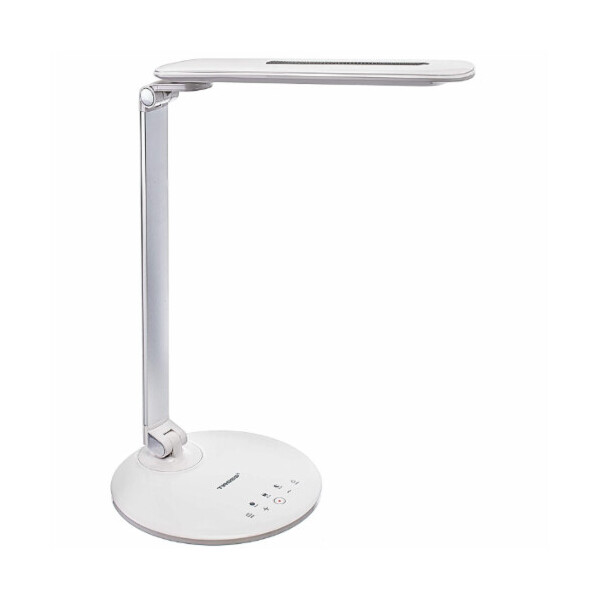 

Лампа Tiross TS-1806 white/silver настольная