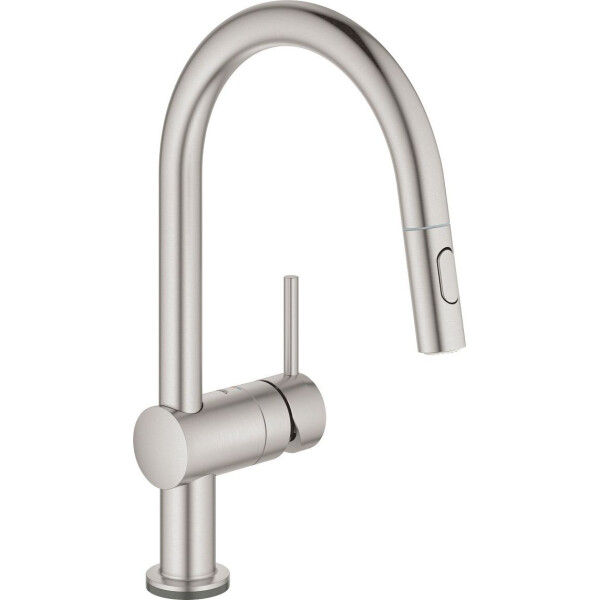 

Смеситель для кухни Grohe EX Minta Touch 31358DC2 сенсорный кран Нержавеющая сталь