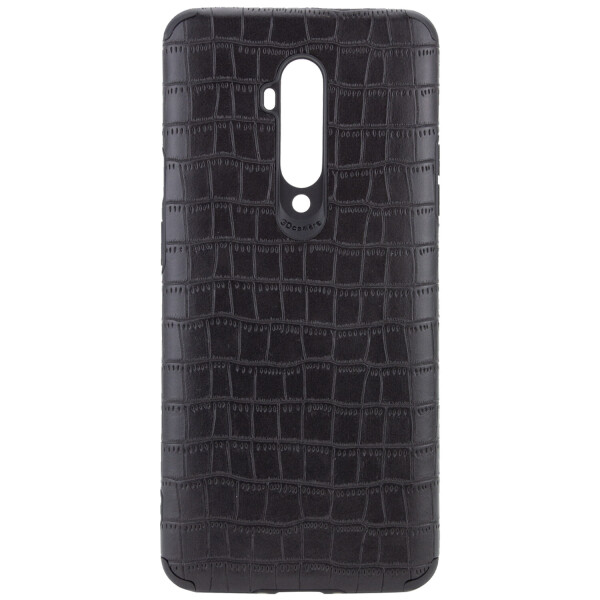 

Противоударный Защитный Кожаный Чехол - Накладка Epik Vivi Crocodile series для OnePlus 7T Pro Поликарбонатный / с эффектом Кожи Крокодила / Черный