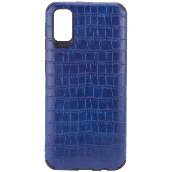 

Противоударный Защитный Кожаный Чехол - Накладка Epik Vivi Crocodile series для Samsung Galaxy A71 Поликарбонатный / с эффектом Кожи Крокодила / Синий
