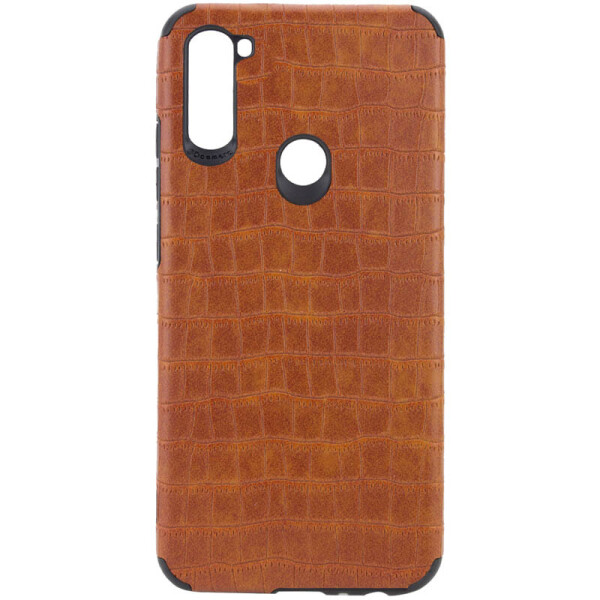 

Противоударный Защитный Кожаный Чехол - Накладка Epik Vivi Crocodile series для Samsung Galaxy M11 Поликарбонатный / с эффектом Кожи Крокодила / Светло-коричневый