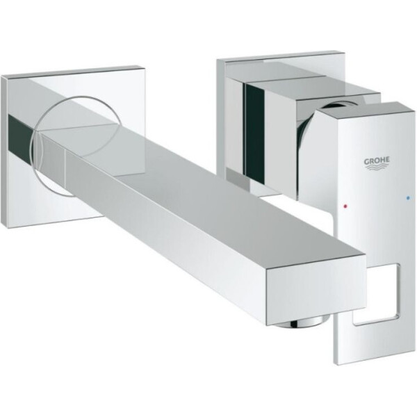 

Смеситель для умывальника однорычажный Grohe , скрытый монтаж с латуни/литой серия Eurocube модель 23447000 , цвет-хром.