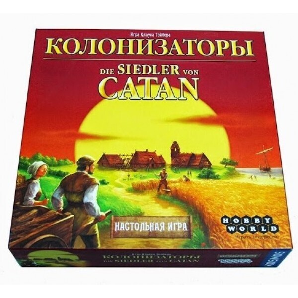 

Настольная игра Hobby World Колонизаторы 4-е русское издание (2580)