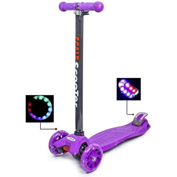 

Трехколесный детский самокат Best Scooter MAXI Фиолетовый (sc114)
