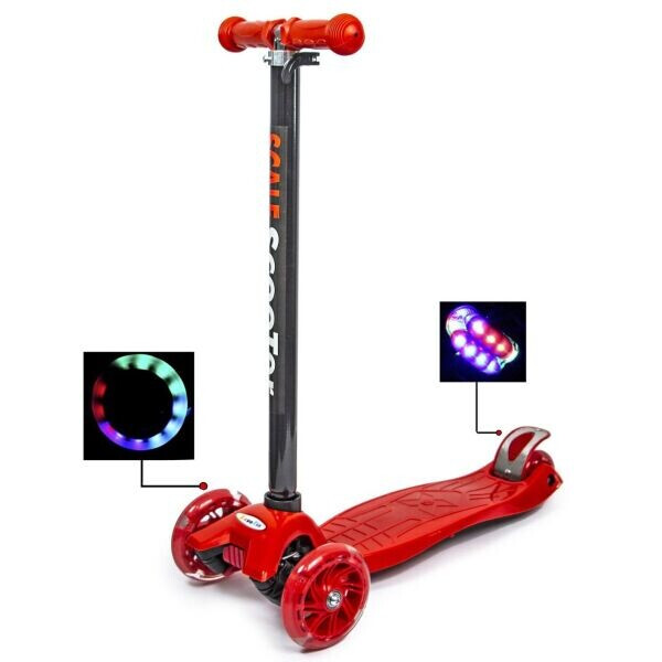 

Трехколесный детский самокат Best Scooter MAXI Красный (sc118)