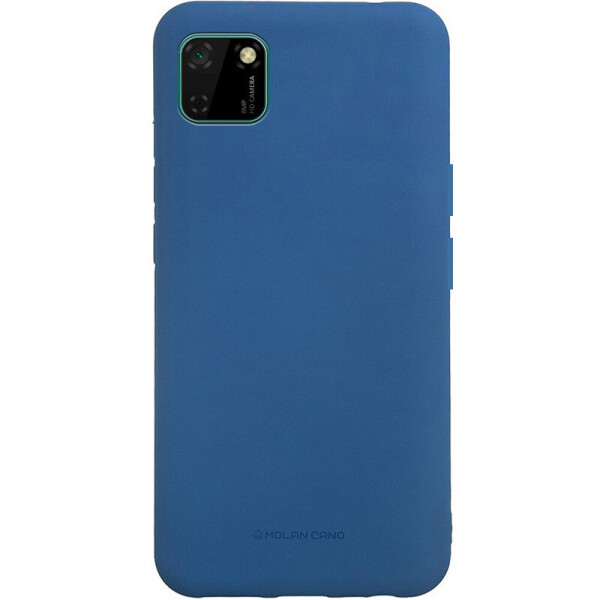 

Противоударный Защитный Термополиуретановый Чехол - Накладка Molan Cano Smooth для Realme C11 Ультратонкий / Матовый / Синий