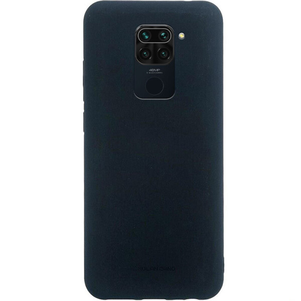 

Противоударный Защитный Термополиуретановый Чехол - Накладка Molan Cano Smooth для Xiaomi Redmi Note 9 / Redmi 10X Ультратонкий / Матовый / Черный