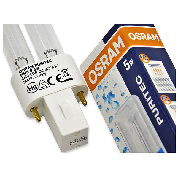

Лампа бактерицидная Osram HNS S 5W G23 (229946)
