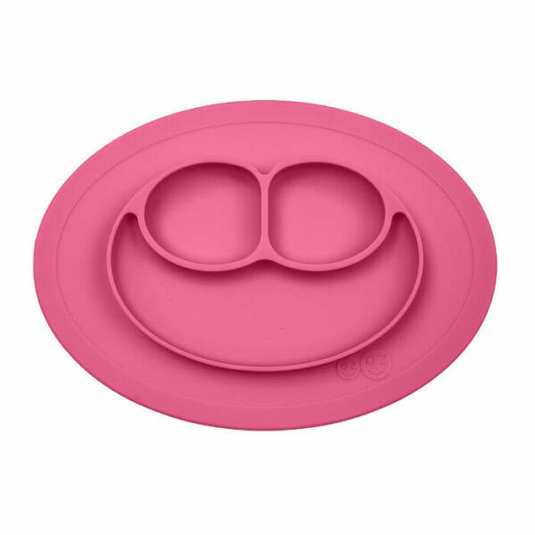 Акція на Детская посуда силиконовая, цвет розовый NewDWay (2706) від Allo UA