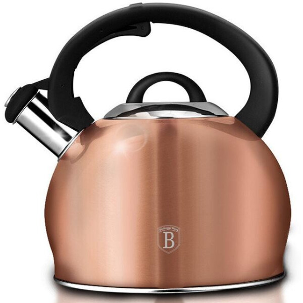 

Чайник Rose Gold 3л зі свистком Berlinger Haus BH-1837