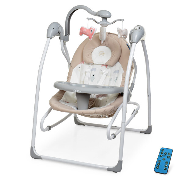 

Качель-шезлонг ME 1028 SENSA Bear Beige бежевый EL CAMINO