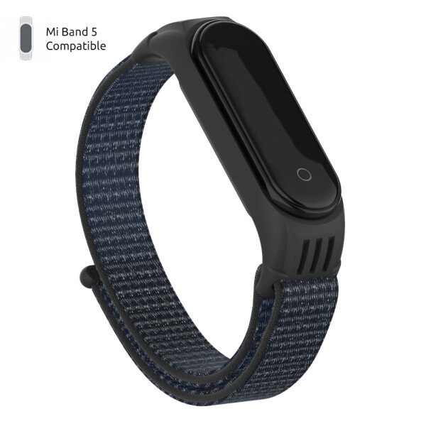 

Ремешок Armorstandart Sport Loop для Xiaomi Mi Band 5 Black (ARM56866)