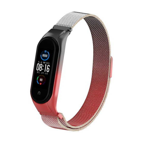 

Ремешок Armorstandart Milanese Magnetic Band 503 для Xiaomi Mi Band 5 Gradient Black-Red (ARM57185)