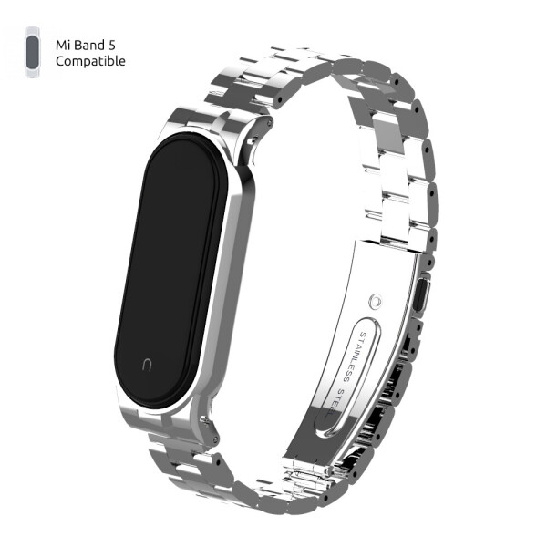 

Ремешок Armorstandart Metal Band для Xiaomi Mi Band 5 Silver (ARM56862)