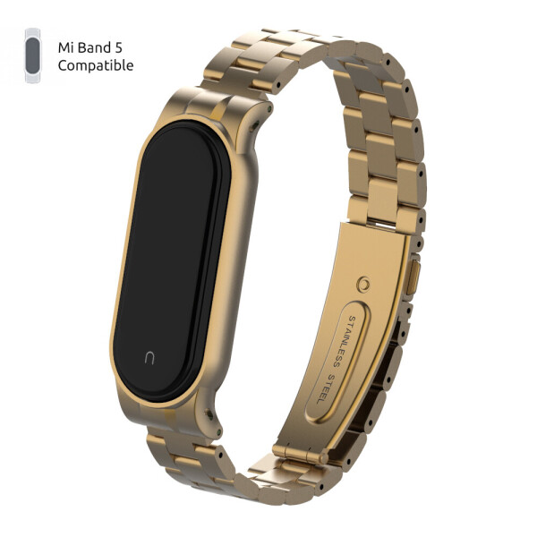 

Ремешок Armorstandart Metal Band для Xiaomi Mi Band 5 Vintage Gold (ARM56863)