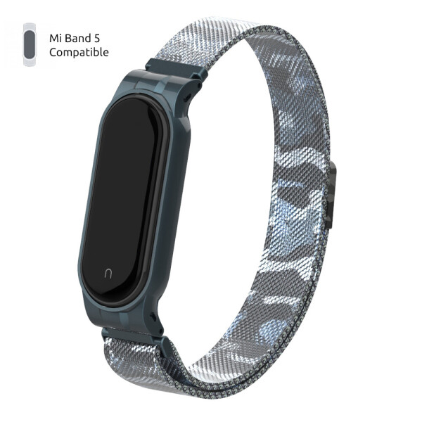 

Ремешок Armorstandart Milanese Magnetic Band для Xiaomi Mi Band 5 Khaki White (ARM56857)