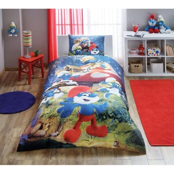 

Детский и подростковый комплект TAC Sirinler the Lost Village Ранфорс / простынь на резинке