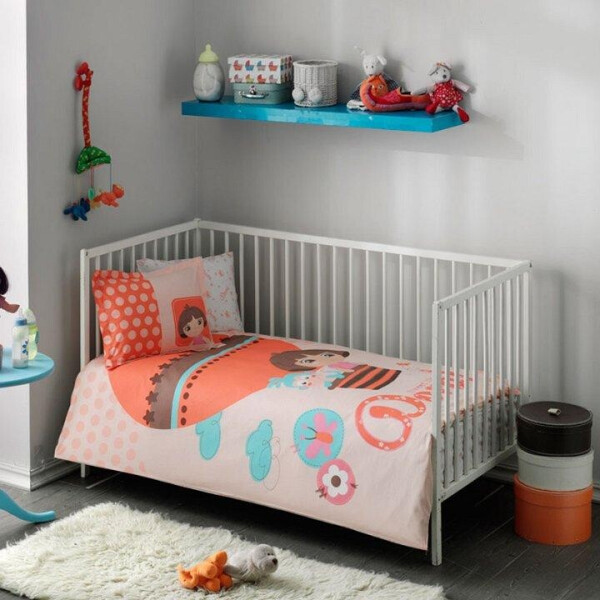

Комплект постельного белья в кроватку TAC Dora Baby Ранфорс
