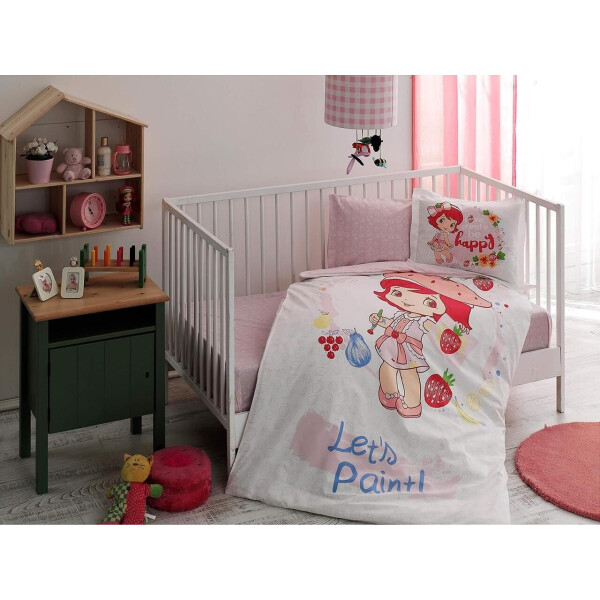 

Комплект постельного белья в кроватку TAC Strawberry Shortcake Paint Ранфорс