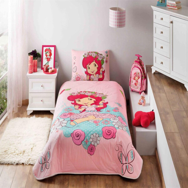 

Стеганное покрывало TAC Disney Shortcake Candy 160*220см + наволочка