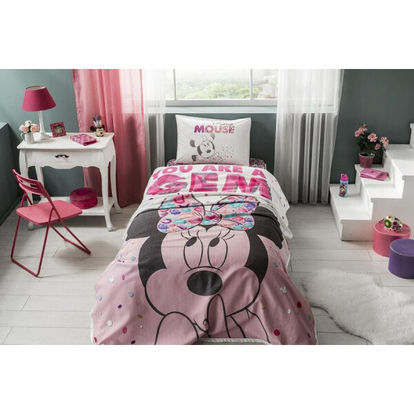 

Хлопковое покрывало-пике TAC Minnie Diamond 160*230 см