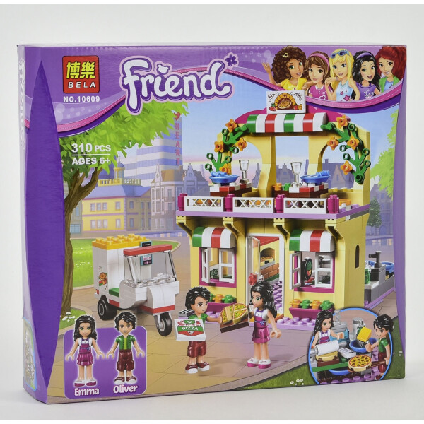 

Конструктор Friends 10609 Пиццерия 310 деталей