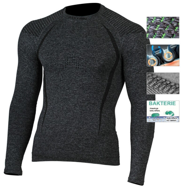 

Термофутболка Lasting TOLO 8990 - S/M - серый - м