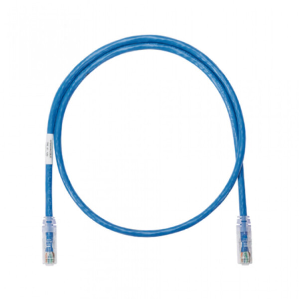 

Патч-корд медный UTP Panduit NetKey CAT 6, 3 метра, синий