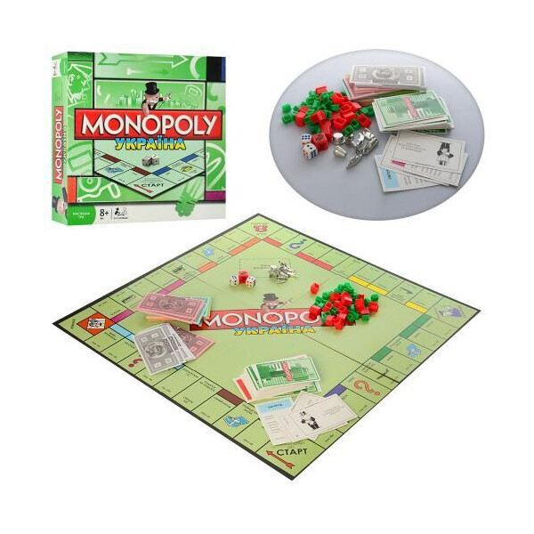 

Настольная игра Joy Toy Монополия Украина (6123UA)