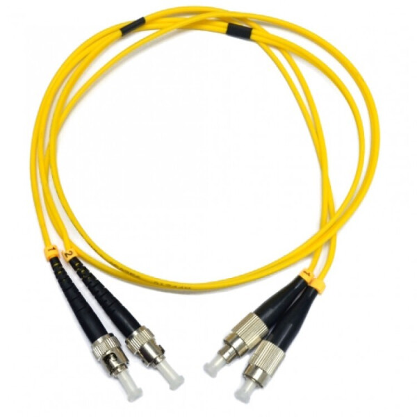 Патч-корд оптический FC-ST UPC SingleMode 1 метр Duplex