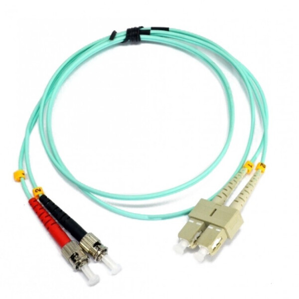 

Патч-корд оптический ST-SC UPC Multi-Mode (OM3) 1м Duplex