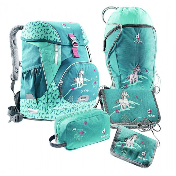 

Школьный набор Deuter OneTwoSet - Sneaker Bag цвет 3037 petrol horse (3880017 3037)