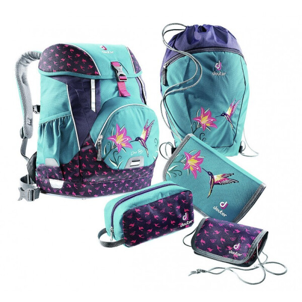 

Школьный набор Deuter OneTwoSet - Sneaker Bag цвет 3044 petrol bird (3880017 3044)