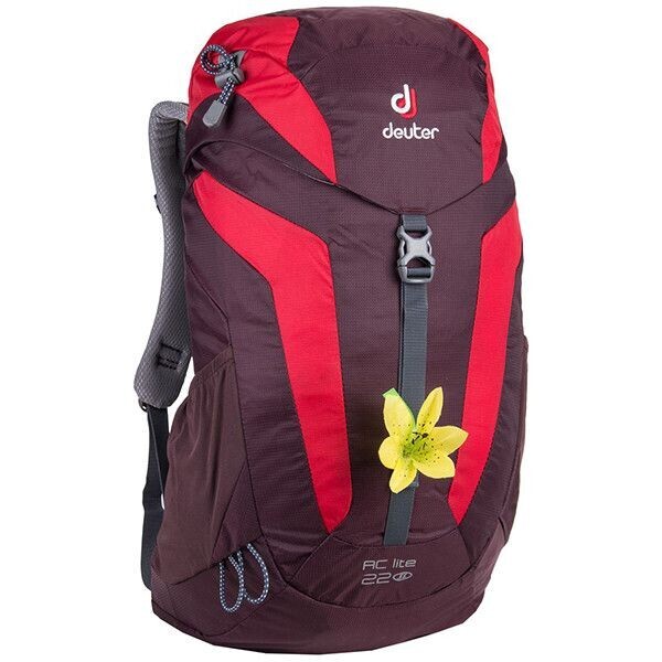 

Рюкзак Deuter AC Lite 22 SL цвет 5522 aubergine-fire (3420216 5522)