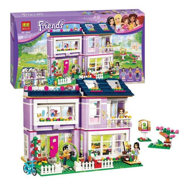 

Конструктор Bela Friends Дом Эммы 731 деталь (10541)
