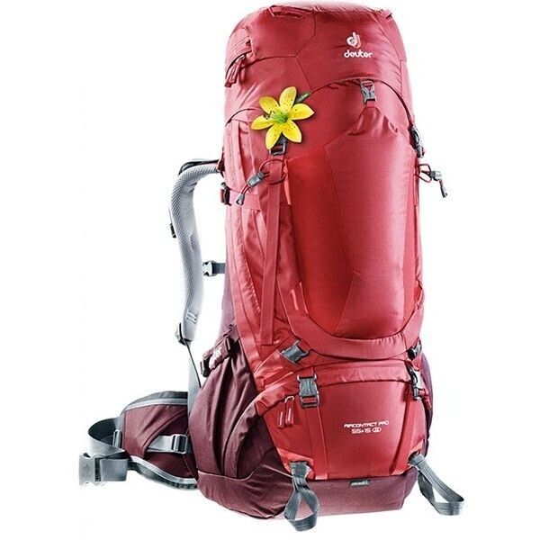 

Рюкзак Deuter Aircontact PRO 55+15 SL цвет 5005 cranberry-aubergine (3330017 5005)