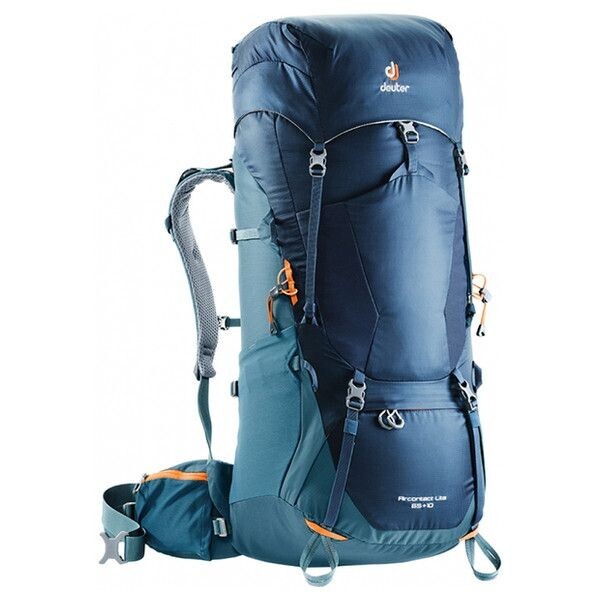 

Рюкзак Deuter Aircontact Lite 65+10 цвет 3396 navy-arctic (4340318 3396)
