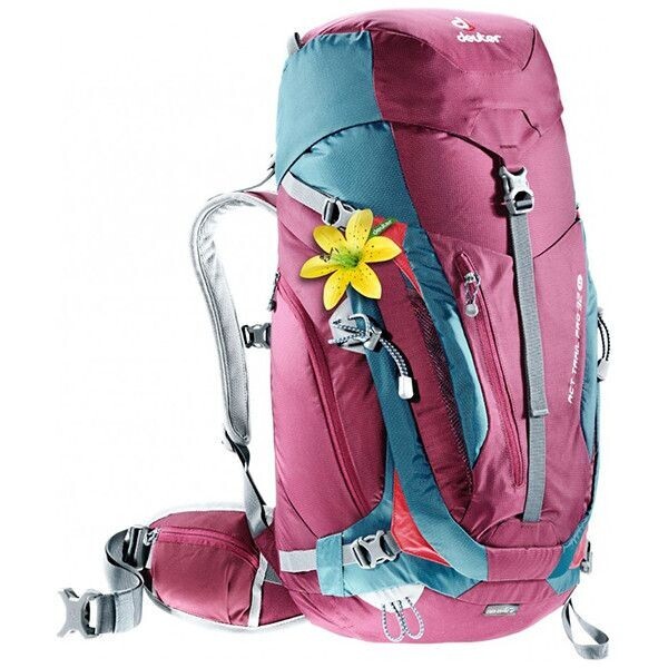 

Рюкзак Deuter ACT Trail PRO 32 SL цвет 5309 blackberry-arctic (3441015 5309)