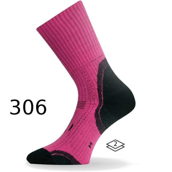 

Термоноски трекинг Lasting TKA 306 - S (34-37) - розовый