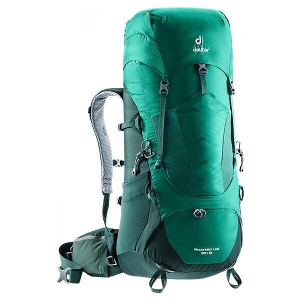 

Рюкзак Deuter Aircontact Lite 50+10 цвет 2231 alpinegreen-forest (3340318 2231)