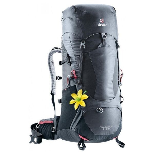 

Рюкзак Deuter Aircontact Lite 45+10 SL цвет 4701 graphite-black (3340218 4701)