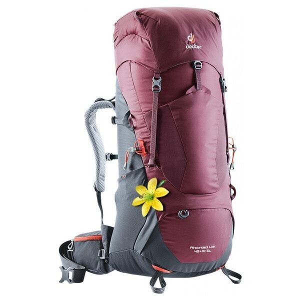 

Рюкзак Deuter Aircontact Lite 45+10 SL цвет 5423 maron-graphite (3340218 5423)