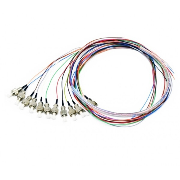 

Пигтейл оптический FC UPC 1.5м SM Easy strip, 12 штук